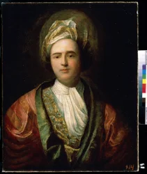 Portrait of an Actor in Oriental Costume