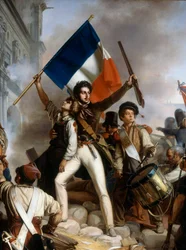 Fighting at the Hotel de Ville, 28 July 1830 (detail)