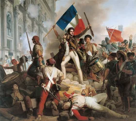 Fighting at the Hotel de Ville, 28th July 1830, 1833