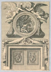 Design for Mantlepiece, from "Modern Chimneys"