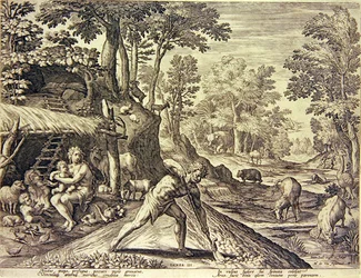 Adam and Eve After the Expulsion
