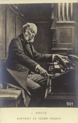 Cesar Franck, Belgian born composer, pianist, organist, and music teacher who worked in Paris during his adult life