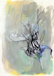 Abstract Botanical Bloom