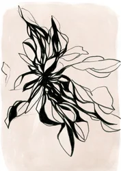 Abstract Botanical Bloom