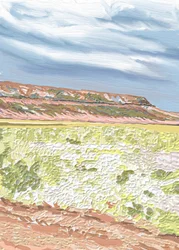 Sweeping Desert Mesa