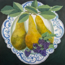 Pears on a Plate
