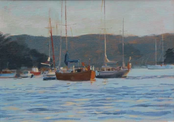Evening yachts Salcombe, 2016