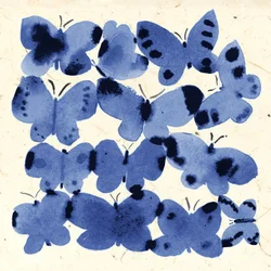 Inky Butterflies
