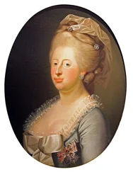 Portrait of Caroline Mathilde, Queen of Denmark and Norway