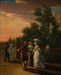 Promenading in a Park