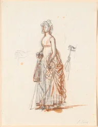 Study for the Ryberg Family Portrait; Mrs. Ryberg
