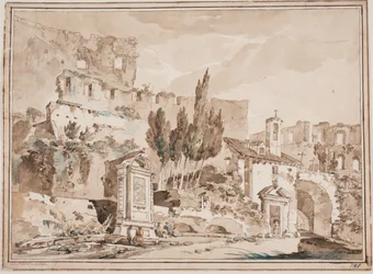 The Interior of the Colosseum, Rome