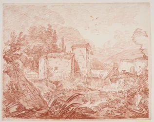 Italian fantasy landscape