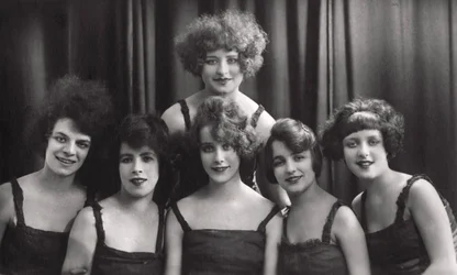 A Dance or Theatre Group, c. 1900-1929