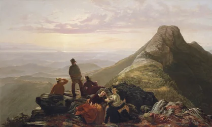 The Belated Party on Mansfield Mountain, 1858