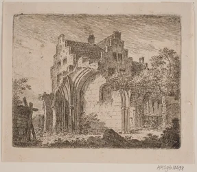 Ruin of a Monastery Building