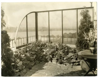 Garden of Mrs Regina Jais, c.1936-37