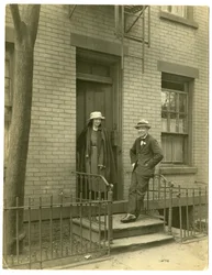 Mr Llewelyn Powys, author & his wife, c.1905-40