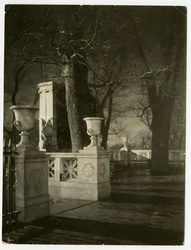 Shaw Memorial at night, Boston, USA