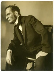 William Raoul of Liberal Club as Abraham Lincoln, c.1905-13