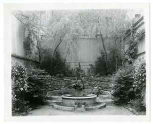 Garden fountain, c.1905-40