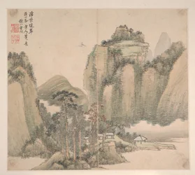 Landscapes in the Styles of Various Artists