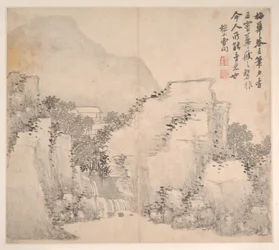 Landscapes in the Styles of Various Artists