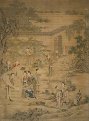 Women Viewing Paintings