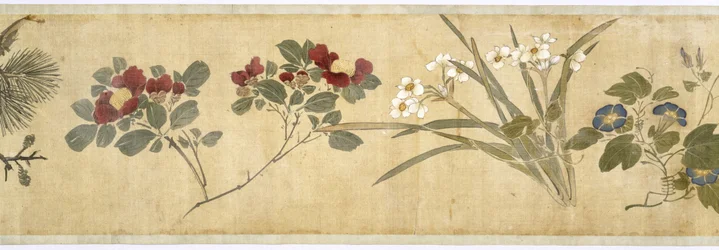 One Hundred Flowers, early 17th century (detail)