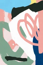 Vibrant Abstract Strokes