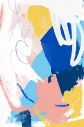 Vibrant Abstract Strokes