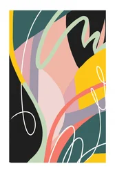 Vibrant Organic Abstract