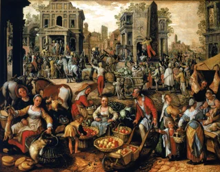 Market with Ecce Homo