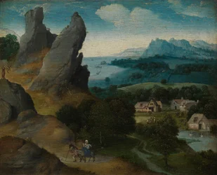 Landscape with the Flight into Egypt