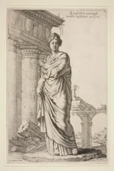 Sabina in the Palace of Prince Justinian in Rome