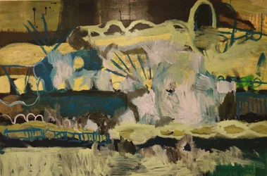 Serene Abstract Garden