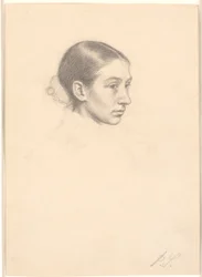 Portrait of Suzette Kathrine Skovgaard (née Holten)