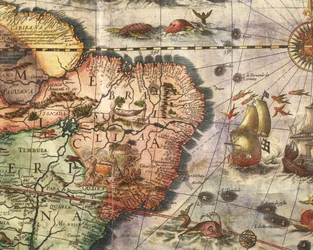 Map of America Created by Joan Blaeu