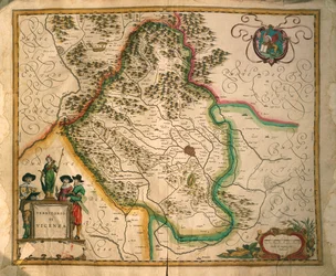 Province of Vicenza from Theatrum civitatum et admirandorum Italiae, engraving
