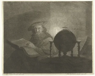 A Scholar by Candlelight