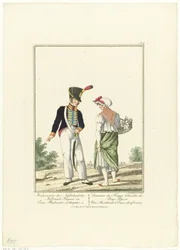 Cannoneer with a Perfume Seller