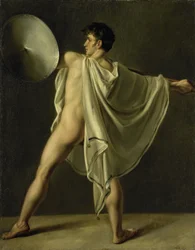 Warrior with Lance and Shield