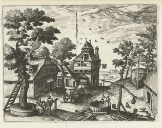 Inn with Water Well