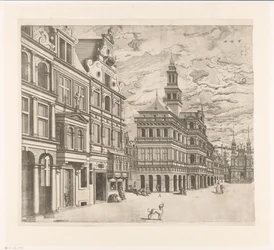 View of a Square with Monumental Buildings