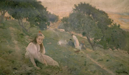 Slope at Montjuich