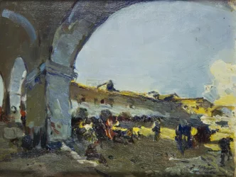 Market in Vilanova i la Geltrú