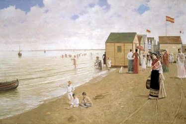 Sanlucar de Barrameda Beach, 19th Century