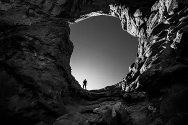 Dramatic Archway Silhouette