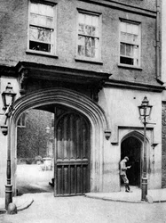 16th Century Gateway to the Charterhouse, London, 1926-1927