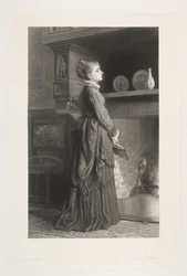 Woman by the Hearth